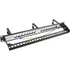 InLine Patchpanel Cat.6A 16-fach 19 Zoll 1U Schwarz