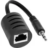 InLine RCA Audio über LAN / Ethernet / RJ45 Kabel max. 50m Komplettset