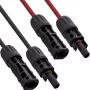 Mittelspannungskabel InLine 95410 1500V 10m Rot Schwarz