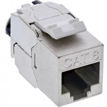 InLine B-76202Q Keystone RJ45 Buchse Slim, Cat.8.1, 24er-Pack Bulk