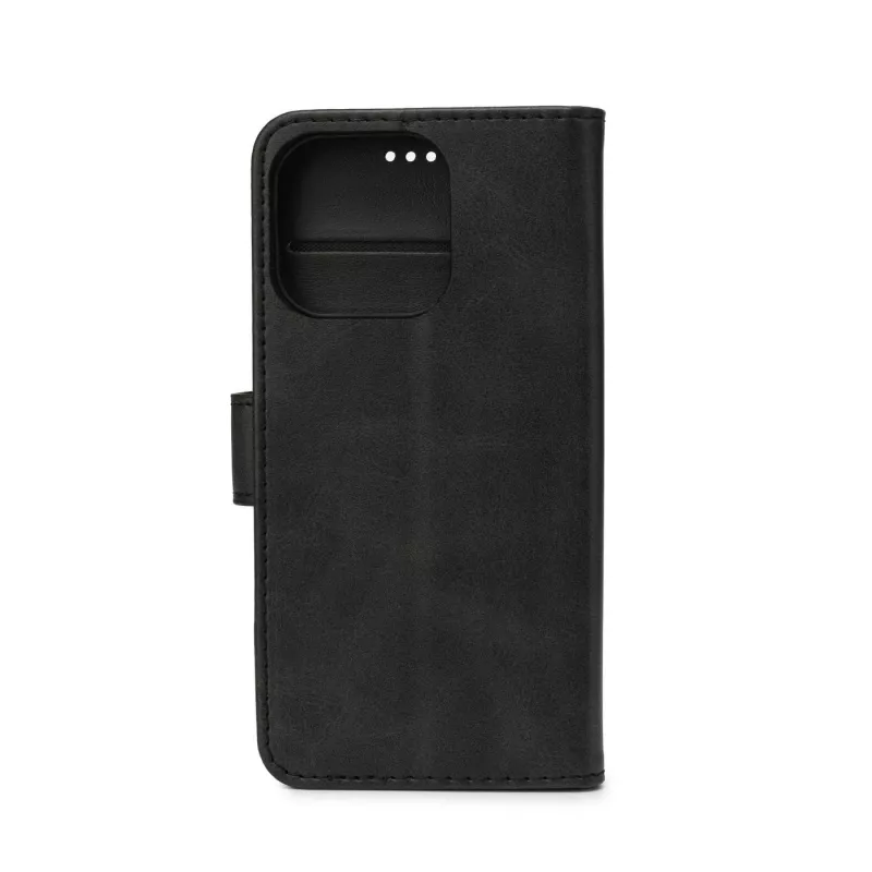 Wallet Case eSTUFF ES67110011-BULK für iPhone 17 Pro Max Schwarz 3 Kartenfächer