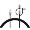Varta Speed Charge & Sync 3-in-1 Kabel, USB-A auf Lightning/Micro-USB/USB-C