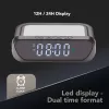 Cellularline Wireless Clock Charger Handy-Ladegerät, Schwarz (WIRELESSCLOCK2K)
