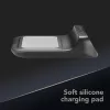 Cellularline Wireless Clock Charger Handy-Ladegerät, Schwarz (WIRELESSCLOCK2K)
