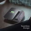Cellularline Wireless Clock Charger Handy-Ladegerät, Schwarz (WIRELESSCLOCK2K)