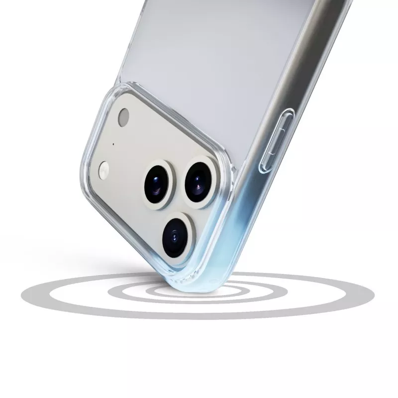 Cellularline Clear Protect - iPhone 17 Pro Hartschale mit Gummirändern