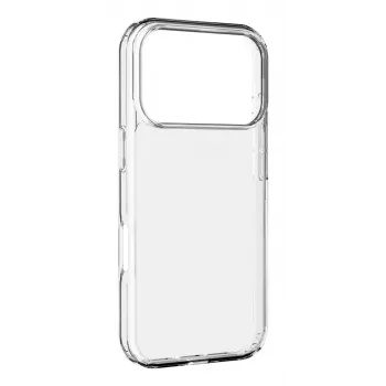 Cellularline Clear Protect - iPhone 17 Pro Max Hartschale mit Gummirändern
