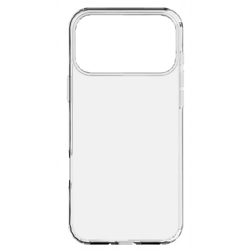 Cellularline Clear Protect - iPhone 17 Pro Max Hartschale mit Gummirändern
