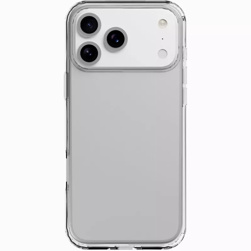 Cellularline Clear Protect - iPhone 17 Pro Max Hartschale mit Gummirändern