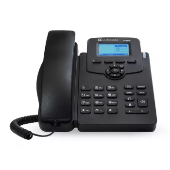 AudioCodes 405HD IP-Telefon PoE GbE schwarz