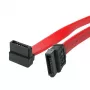 StarTech.com 24in SATA to Right Angle SATA Serial ATA Kabel, 0.609 m, SATA III, SATA 7-pin, SATA 7-pin, Female/Female, Red