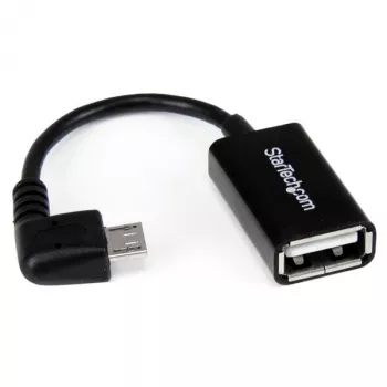 StarTech.com 5in rechtwinkliger Micro-USB-auf-USB-OTG-Host-Adapter M/F