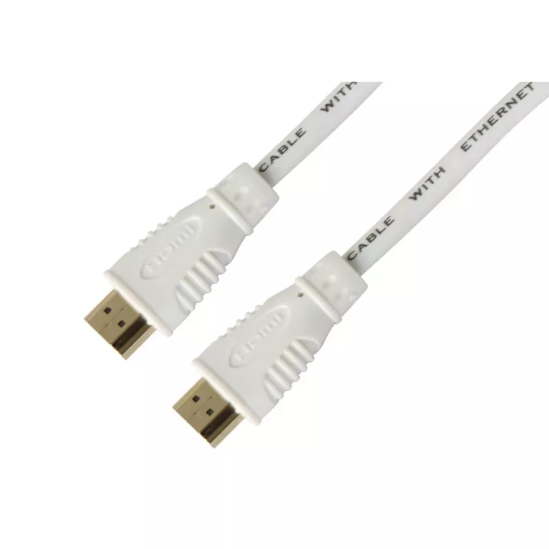 Techly ICOC HDMI-4-010NWT HDMI-Kabel 1 m HDMI Typ A (Standard) Weiß