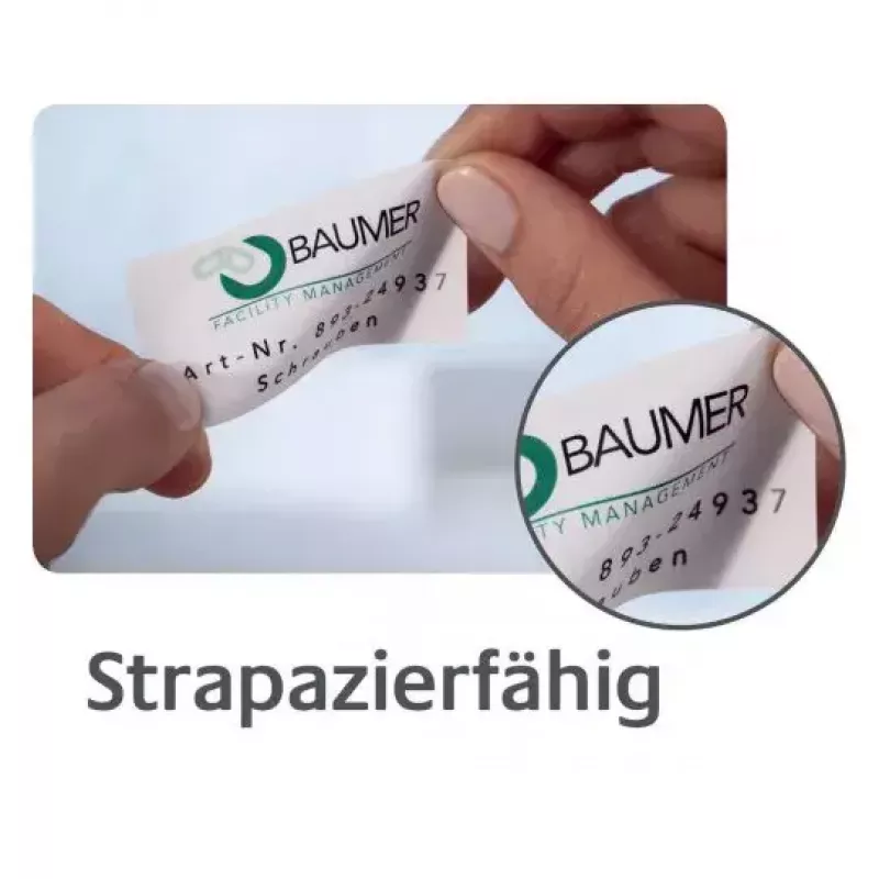 Selbstklebende Etiketten Avery L6107-20 Abgerundetes Rechteck Gelb