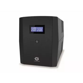 Conceptronic ZEUS08EM 1500VA 900W USV, IEC, Schuko, Line-Interactive, 1,5 kVA, 900 W, Sinus, 220 V, 240 V