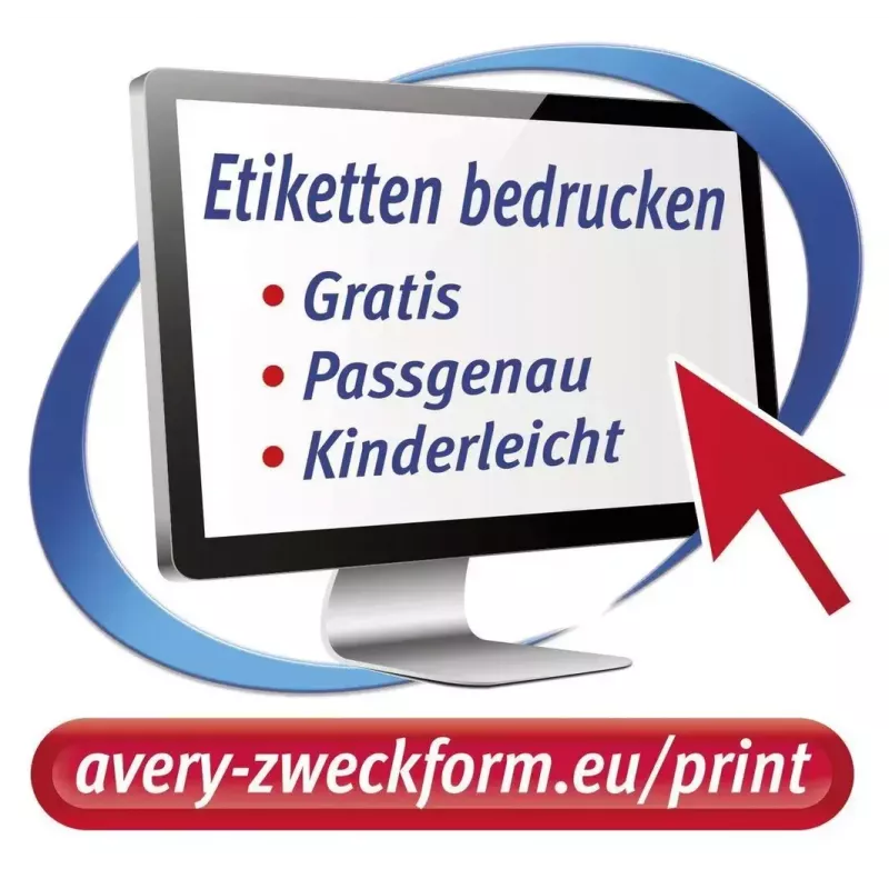 Selbstklebende Etiketten Avery L7632-25
