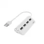 Hama 00200120 Schnittstellen-Hub USB 2.0 480 Mbit/s Weiß