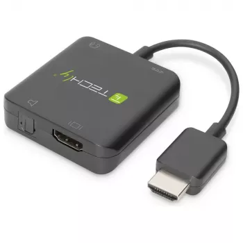 Techly Extraktor HDMI Audio Stereo/Audio 5.1 Kanal 4K 3D IDATA HDMI-VGA8