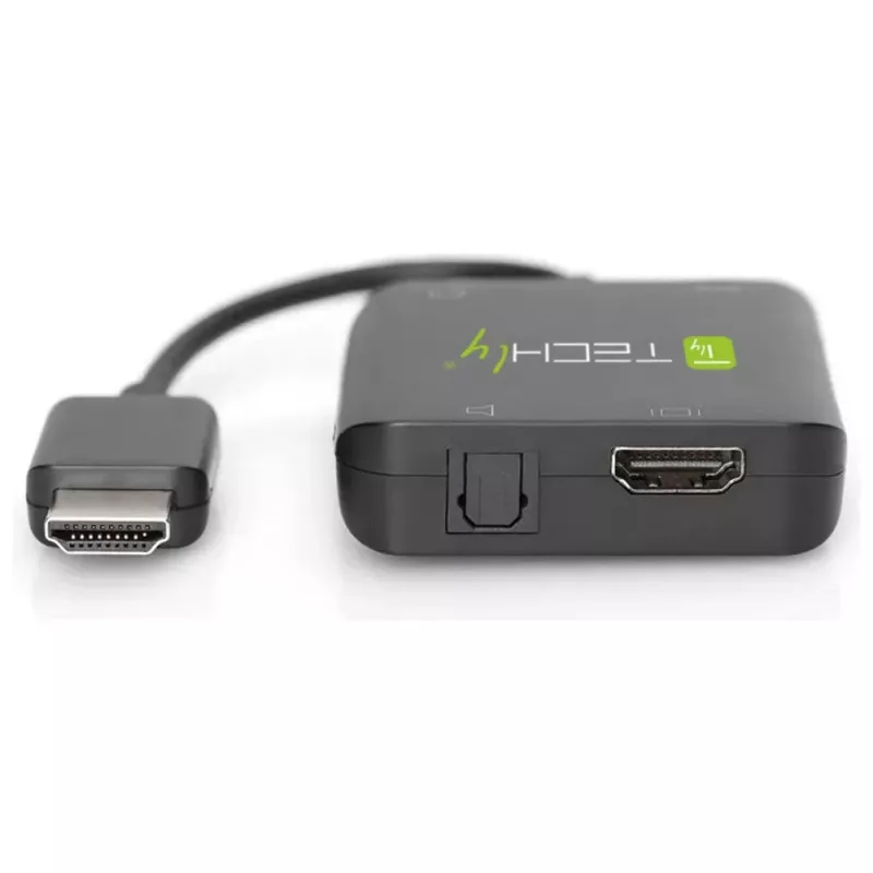 Techly Extraktor HDMI Audio Stereo/Audio 5.1 Kanal 4K 3D IDATA HDMI-VGA8