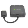 Techly Extraktor HDMI Audio Stereo/Audio 5.1 Kanal 4K 3D IDATA HDMI-VGA8