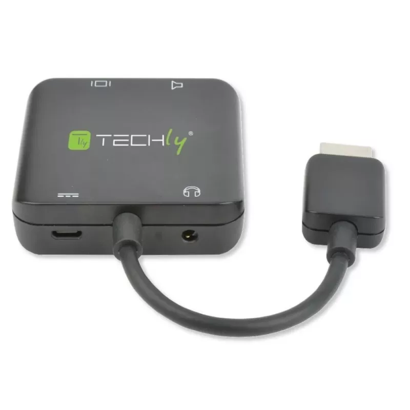 Techly Extraktor HDMI Audio Stereo/Audio 5.1 Kanal 4K 3D IDATA HDMI-VGA8