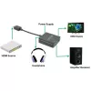 Techly Extraktor HDMI Audio Stereo/Audio 5.1 Kanal 4K 3D IDATA HDMI-VGA8