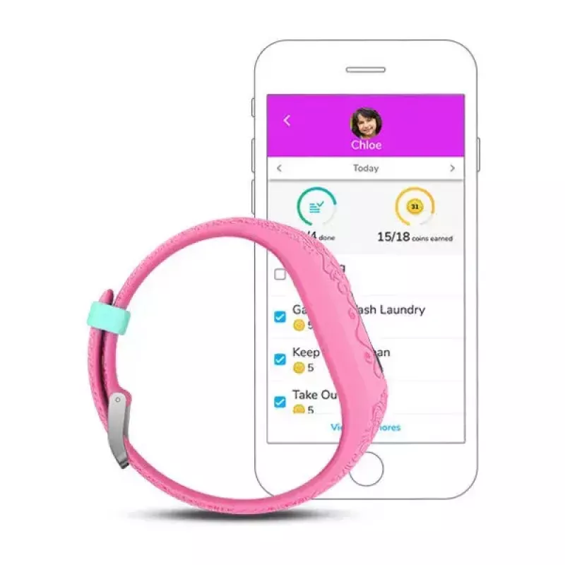 Armband-Aktivitätstracker Garmin Vivofit Jr.2 Pink MIP-Display 88x88