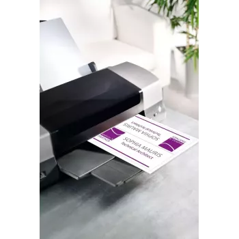 Druckeretiketten Weiß Sigel DP046