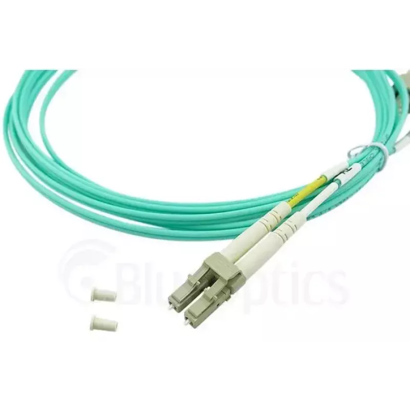 BlueOptics 050502K512000002M-BO Duplex-LWL-Patchkabel (Corning-kompatibel), LC-UPC/LC-UPC, Multimode OM3 50/125 µm, 2 m