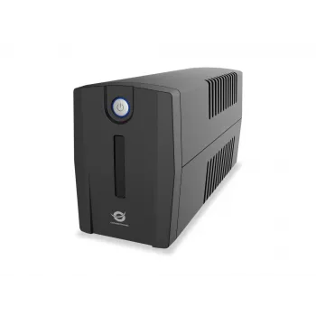 Conceptronic ZEUS01G 650VA 360W USV, UK-Steckdose x 2, HID USB, RJ45 In/Out, AVR