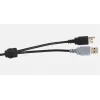 Tastatur Logickeyboard LKB-LPWB-A2PC-FR Universal USB AZERTY Französisch Schwarz