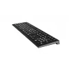 Tastatur Logickeyboard LKB-LPWB-A2PC-FR Universal USB AZERTY Französisch Schwarz