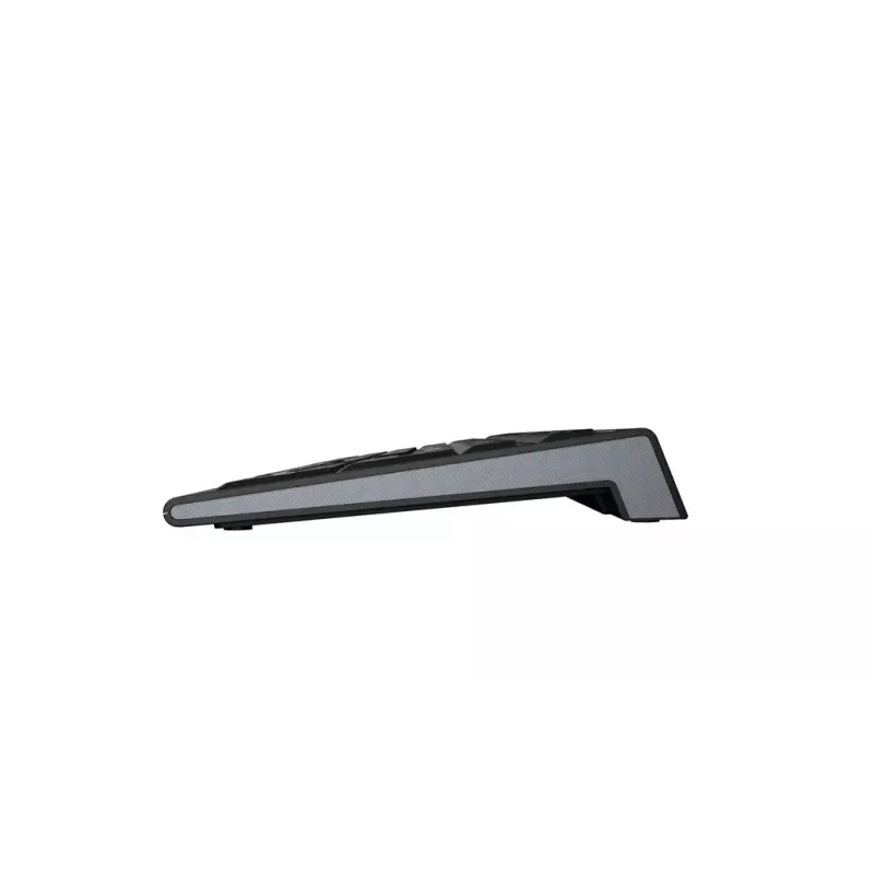 Tastatur Logickeyboard LKB-LPWB-A2PC-FR Universal USB AZERTY Französisch Schwarz
