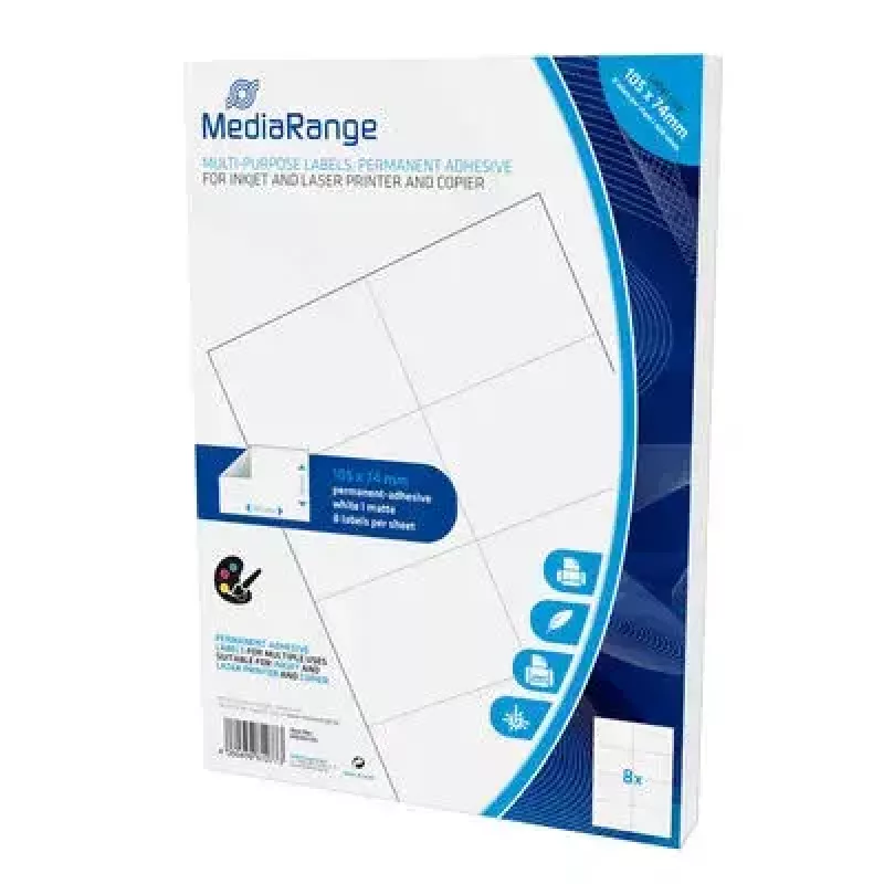 Selbstklebeetiketten MediaRange MRINK145