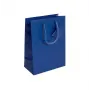 Geschenkverpackungsbeutel Sigel GT504 Blau Monochrom 170x90x230 mm