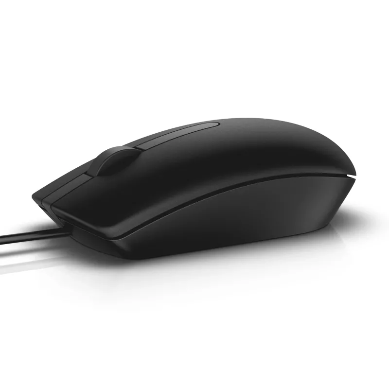DELL MS116 Maus Büro Beidhändig USB Typ-A Optisch 1000 DPI