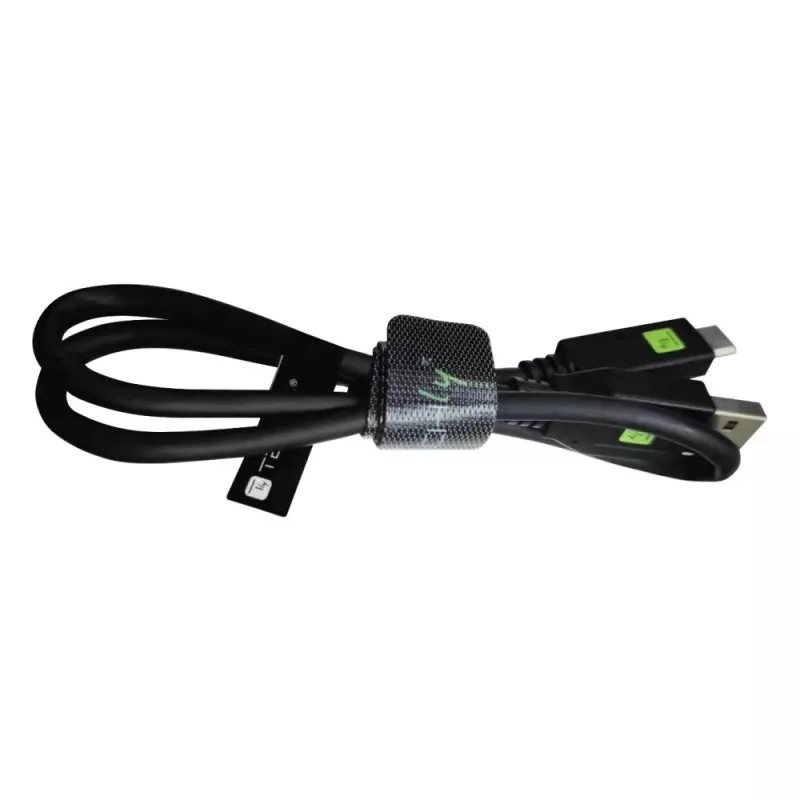Techly ICOC MUSB312-CMAM05T USB-Kabel USB 3.2 Gen 1 (3.1 Gen 1) 0,5 m USB A USB C Schwarz