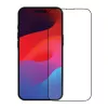 Displayschutzfolie klar von bramante eco-shield für iPhone 15 Pro, transparent mit schwarzem Rand