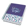 Schreibnotizbuch Sigel Jolie JN617 A5 120 Blatt Blau Grün Pink Violett Weiß