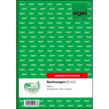 Geschäftsformular Sigel SD032