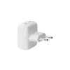 Wandladegerät d bramante re-charge Pro EU flach 2×USB-C 20W Weiß (Indoor)