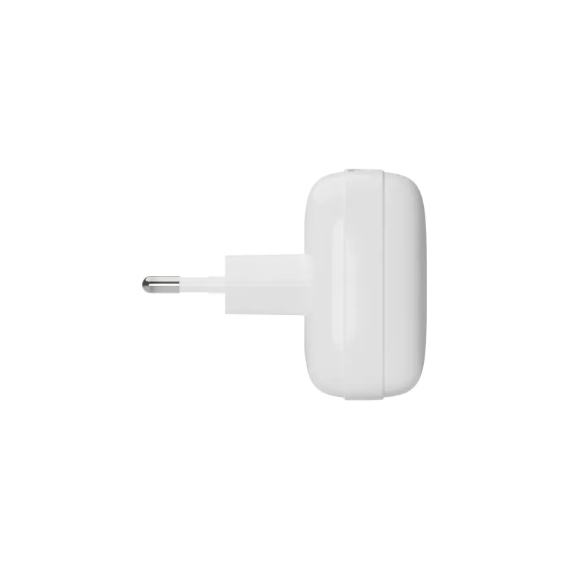 Wandladegerät d bramante re-charge Pro EU flach 2×USB-C 20W Weiß (Indoor)