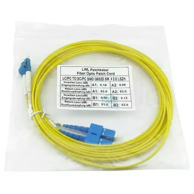 BlueOptics SFP3132BU5MK InfiniBand Glasfaserkabel 5 m LC SC