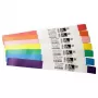 Zebra Z-Band Fun Pink Selbstklebendes Druckeretikett