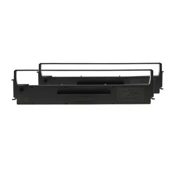 Schwarzes Farbband Epson SIDM C13S015647 LX-350/300+/300+II