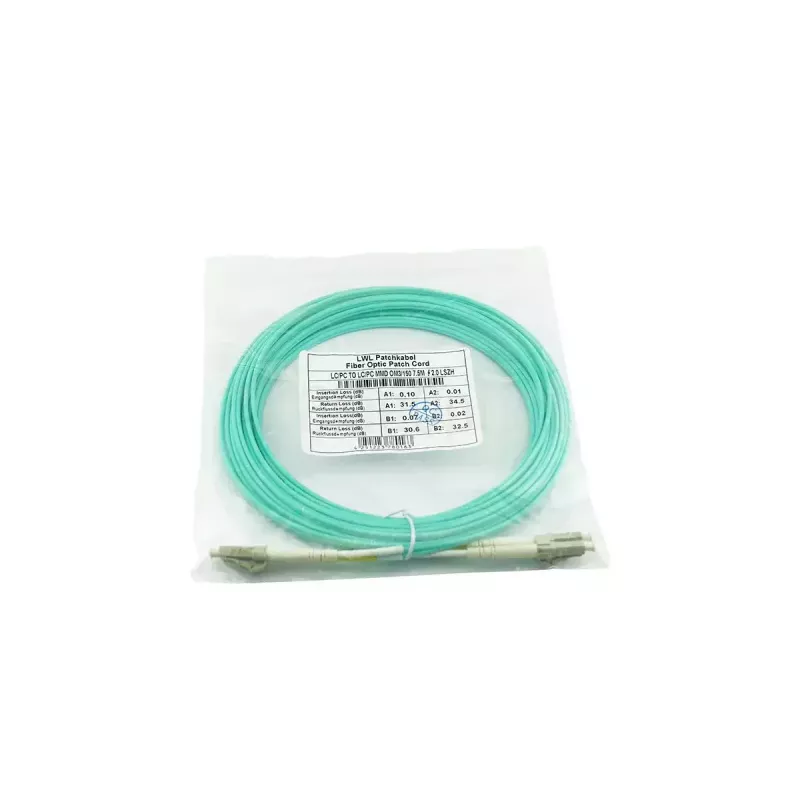 BlueOptics 10G-SR-0.5M-BO Duplex LWL-Patchkabel (Myricom-kompatibel), LC-UPC/LC-UPC, Multimode OM3 50/125 µm, 0,5 m