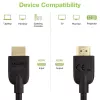 Techly ICOC HDMI2-4-010T HDMI-Kabel 1 m HDMI Type A (Standard) Schwarz