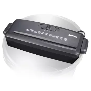 Hama Mini S6 Aktenvernichter Streifenschnitt 72 dB 21,7 cm Schwarz
