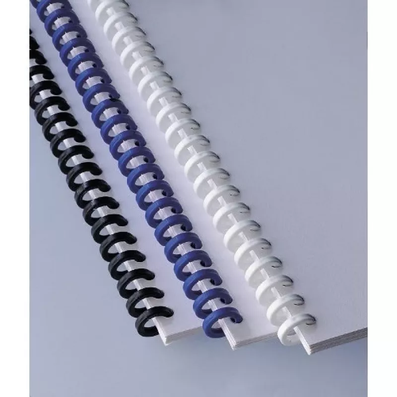 GBC ClickBind Spine A4 34R 8mm, Schwarz, 45 Blatt, Kunststoff, A4, 8 mm, 280 g