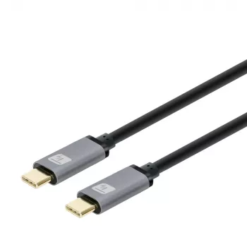 Techly ICOC-MUSB322-CM-010 USB 3.2 Gen 2 Kabel, USB-C Stecker, 1 m, Schwarz
